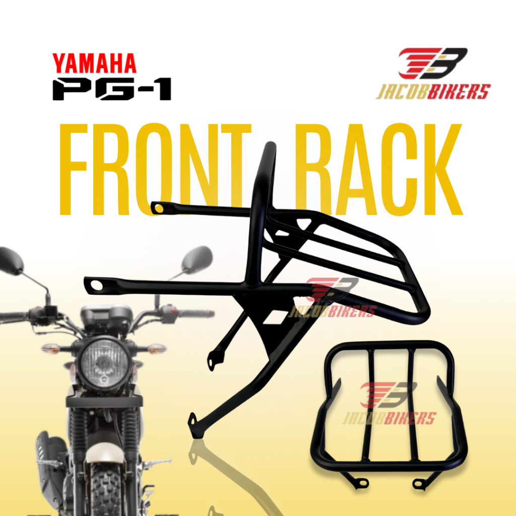 Yamaha PG1 PG-1 PG 1 Front Headlamp Rack Carrier กระเป๋าเดินทาง Heavy Duty Monorack อุปกรณ์เสริม