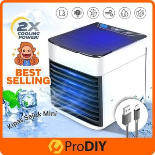 PRODIY ARTIC USB Mini Air Conditioner Portable Air Mini Cooler Aircond Humidifier Purifier Penghawa Dingin Mini Aircon