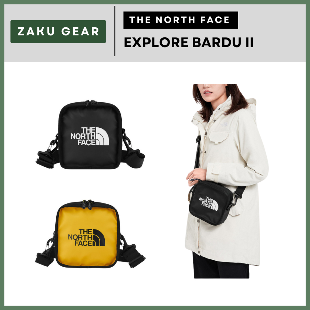 [The North Face] Explore Bardu II (2.5 Litre) Sling Bag Pouch กระเป๋าสะพายข้างคาดเอว - กันน้ําน้ําหน