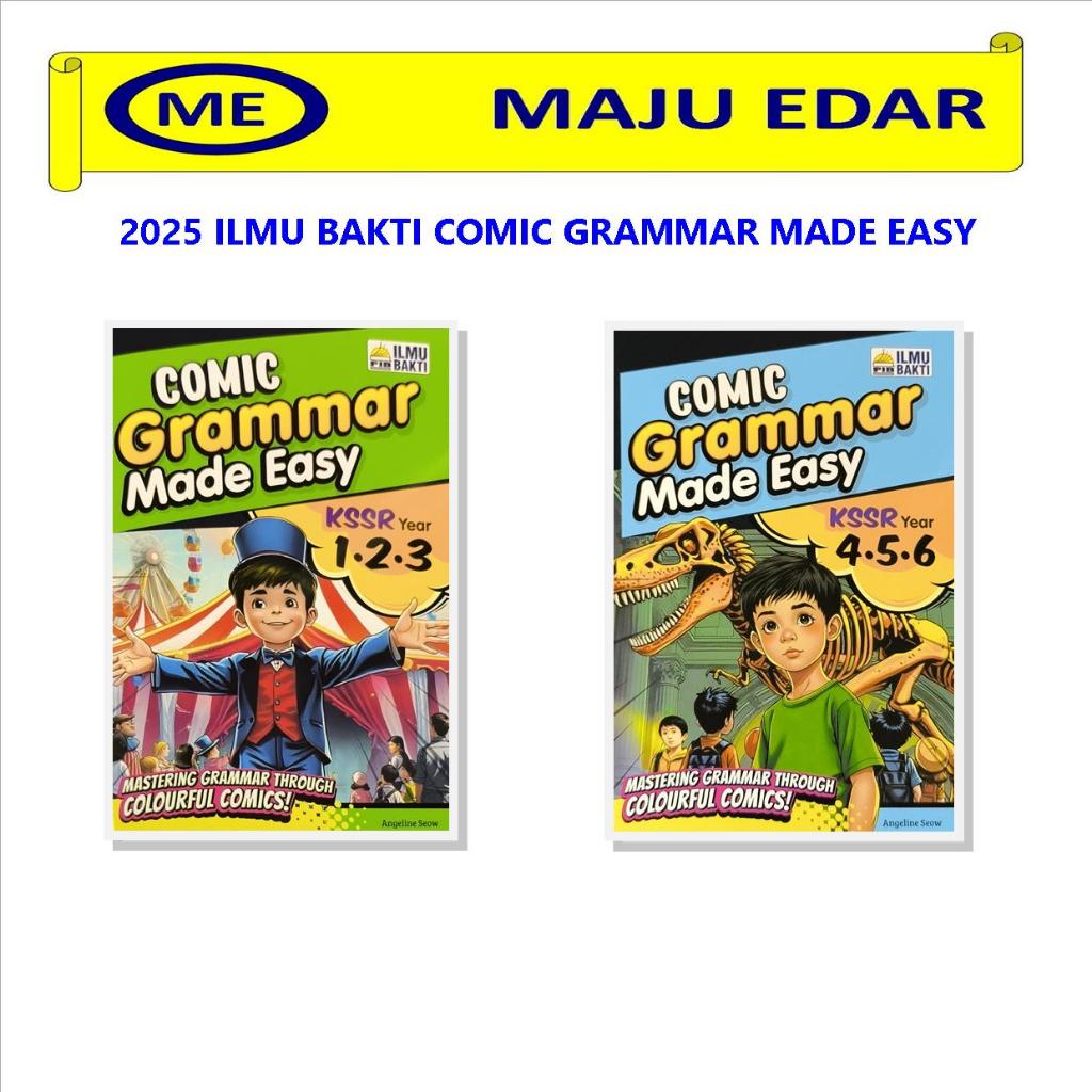 2025 ILMU BAKU COMIC GRAMMAR MADE EASY YEAR123 YEAR456