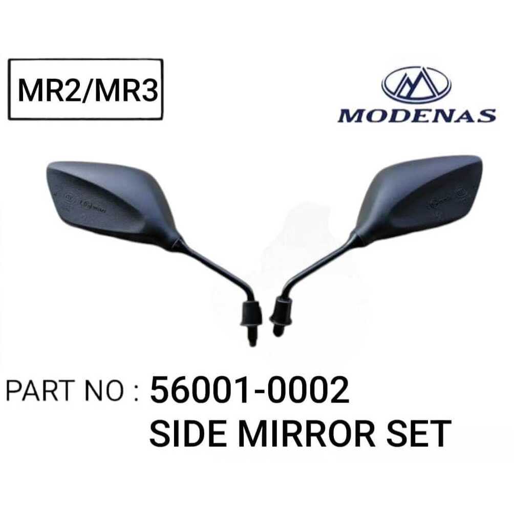 MODENAS KRISS 110 MR2 / MR3 กระจกมองข้างและขวา 69110-H0P8-00005 / 69120-H0P8-00005 56001-0002
