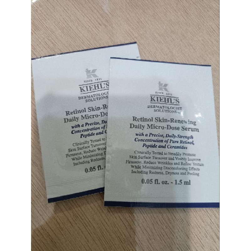 Kiehls Retinol Skin Renewing Daily Micro-Dose Serum ซอง 1.5มล