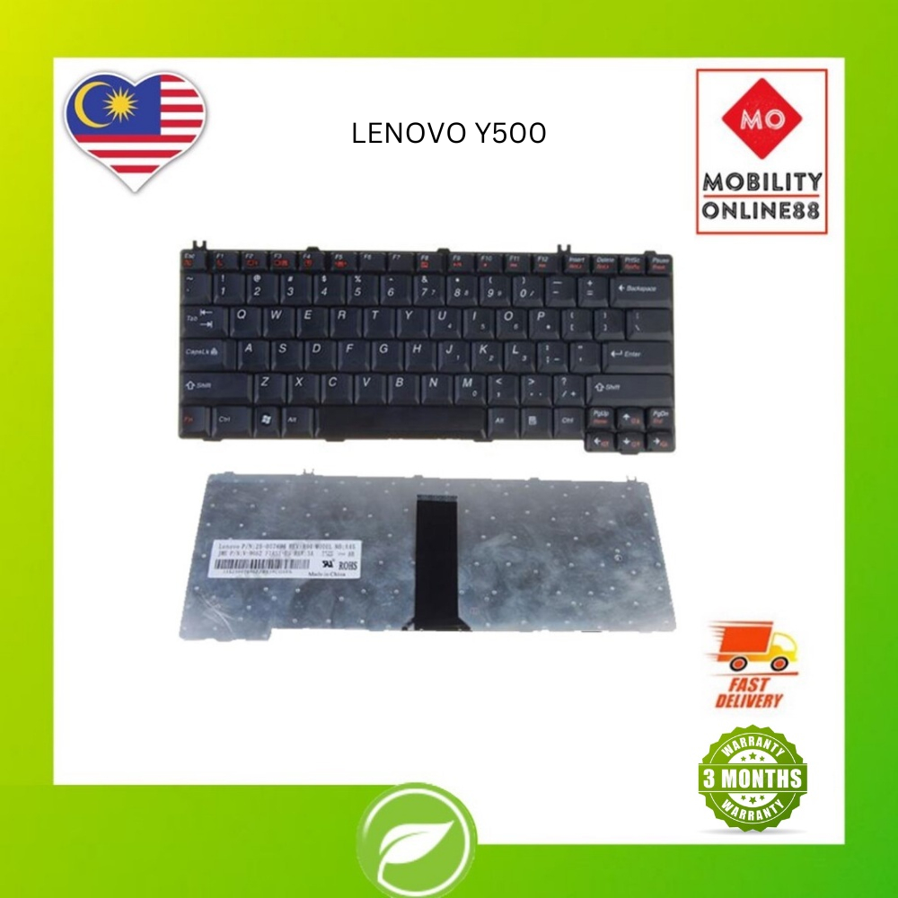 แป้นพิมพ์แล็ปท็อป Lenovo Y500NT