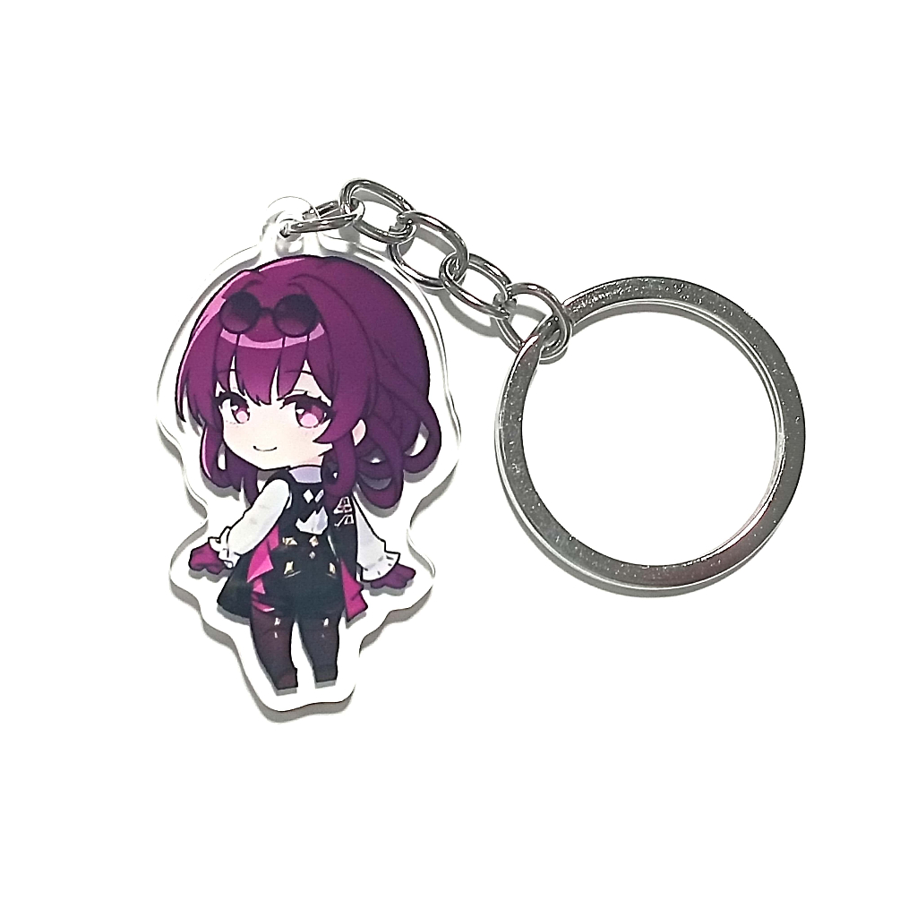 Kafka - พวงกุญแจอะคริลิคอะนิเมะคุณภาพสูง Honkai