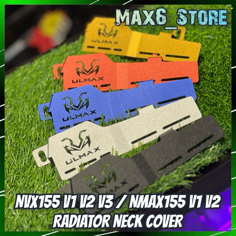 YAMAHA NVX155 V1 V2 NMAX155 V1 V2 ฝาครอบวิทยุ NMAX NVX AEROX COOLANT COVER CNC ฝาครอบโลหะผสม KIPAS CNC SPINNER TOP