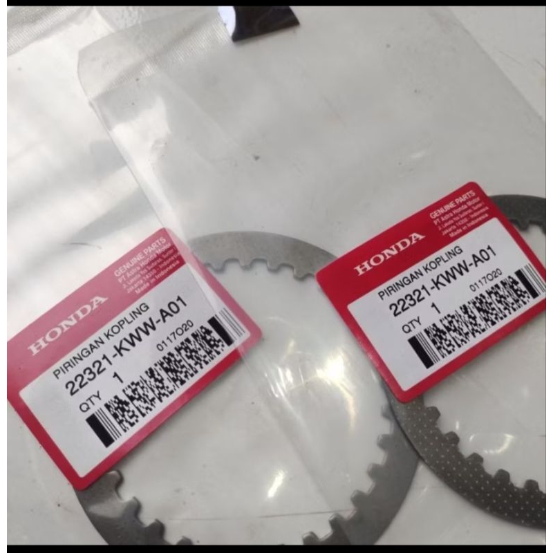 22321-KWW-742 HONDA RS150 / RX-S 150 จานคลัทช์ IRON RSX / WINNER 150 / WINNER X