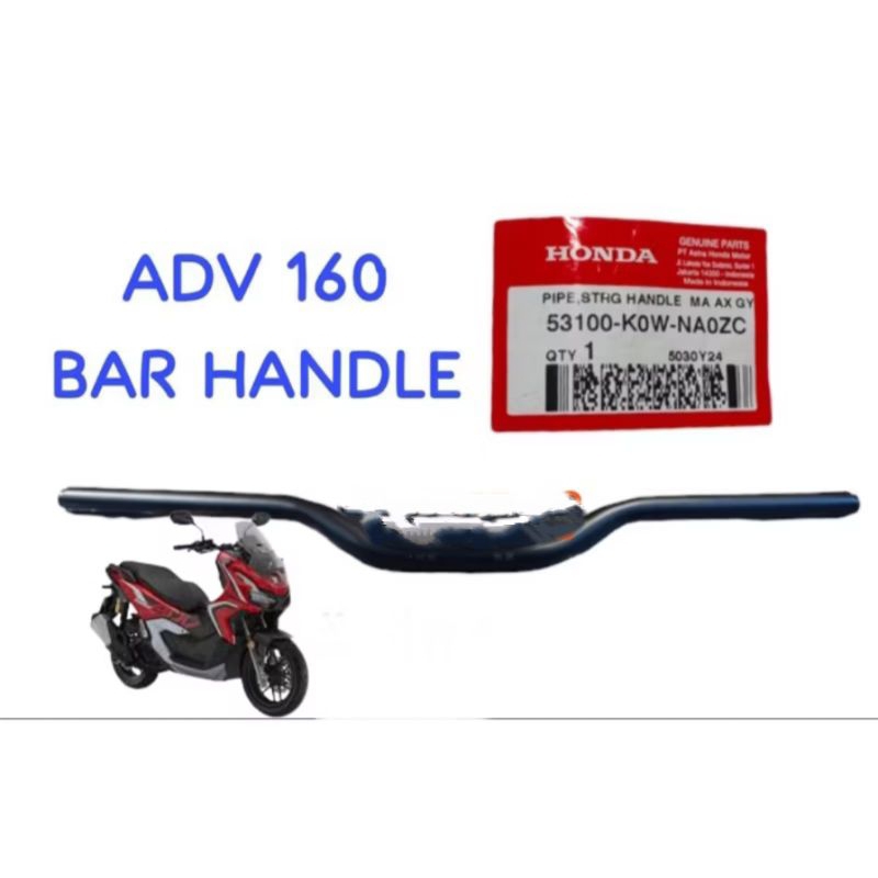 แฮนด์ Honda ADV160 คอมพ์ พวงมาลัยท่อ Adv 53100-K0W-NA0ZC