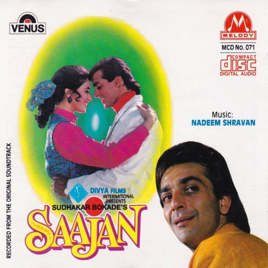CD-R Hindi Songs - Saajan OST (1993)
