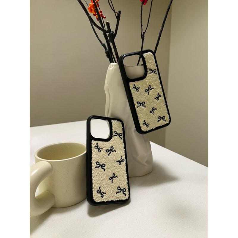 เคส IPhone แบบถักน่ารัก Ribbon Ins
