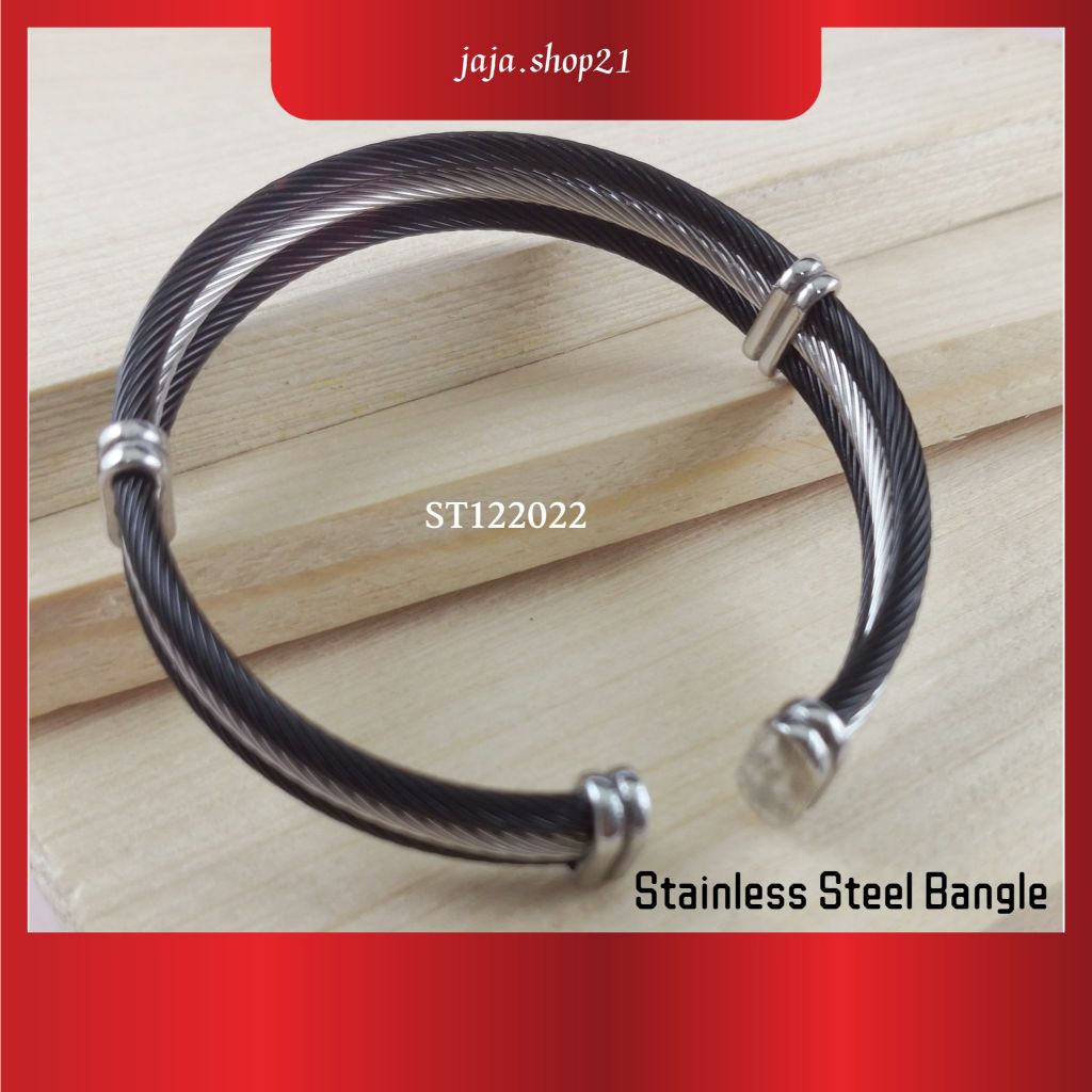 | กําไลข้อมือแฟชั่นสแตนเลส 316 | 316 สแตนเลส时尚手环 | กําไลข้อมือ Gelang Tangan สแตนเลส 316