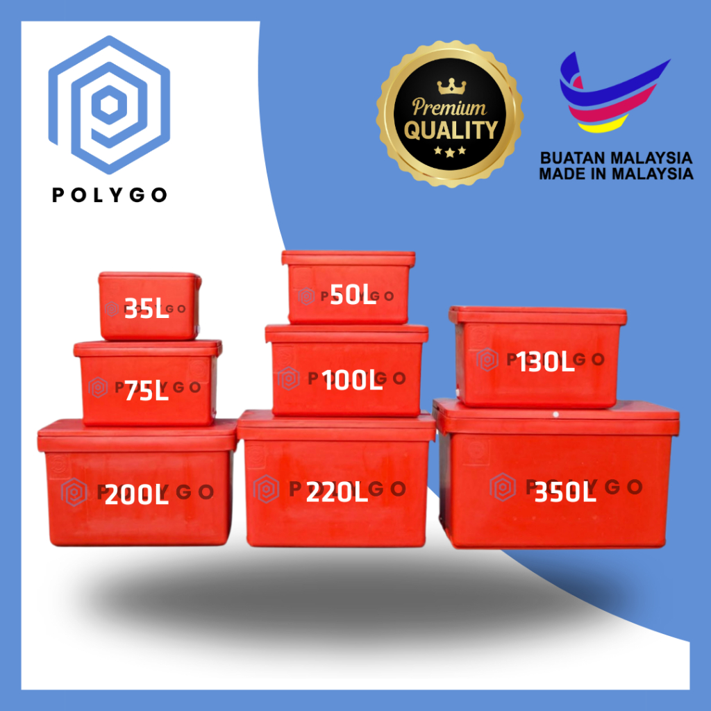 COOLER BOX / ICE BOX / KOTAK ICE / INSULATED BOX PREMIUM MATERIAL