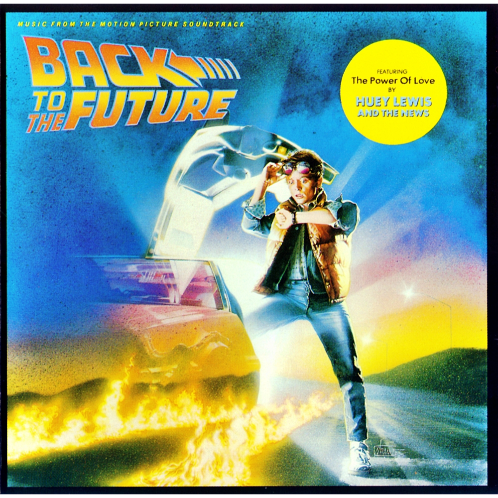 CD-R Variety - Back to the Future OST (1985) feat. ฮูวี่ เลวิส. Lindsey Buckingham, Eric Clapton, Et