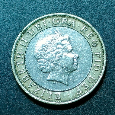 UK Queen Elizabeth II Technology 2 Pound 1998