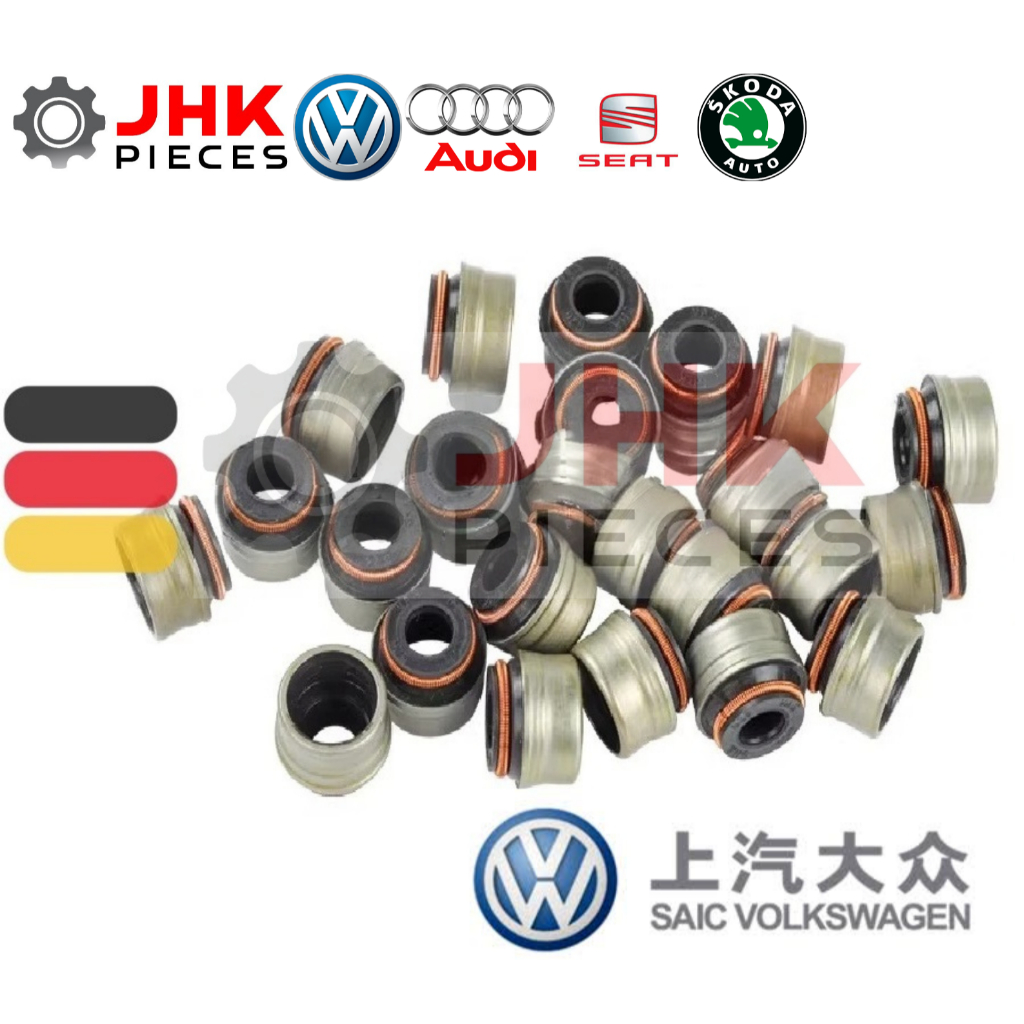ชุดซีลวาล์ว EA888 AUDI A4 A5 Q5 A6 A1 A3 TT TSS VOLKSWAGEN GOLF PASSAT JETTA SCIROCCO EOS