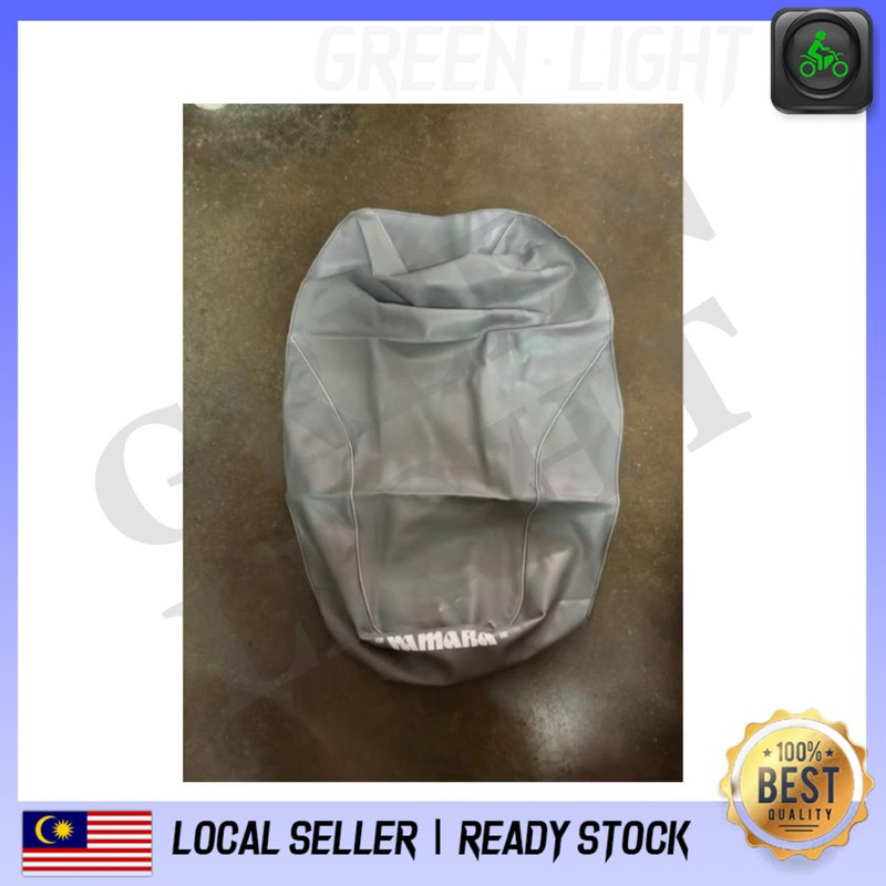 GBO/RG SPORT/SPORT TWO/Y110 SS/VS125/RGV/TXR/Y100 ฝาครอบที่นั่ง SARUNG KUSYEN GREY KELABU KAIN SARUN