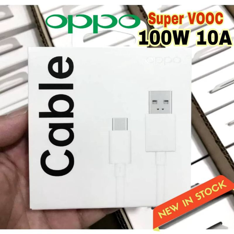 OPPO 100W 80W 65W SUPERVOOC 2.0 สาย 10A/8A/6.5A USB ประเภท C สําหรับ Reno 13 12 11 10 9 8 7 Pro K10 