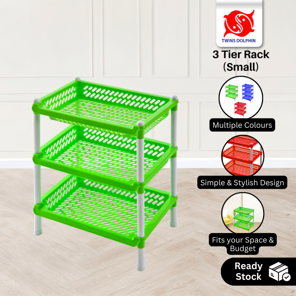 Twins Dolphin 3/4 Tier Rack (เล็ก) | รักทวินปลาโลมา 3/4 ชั้น (เล็ก) GH 171