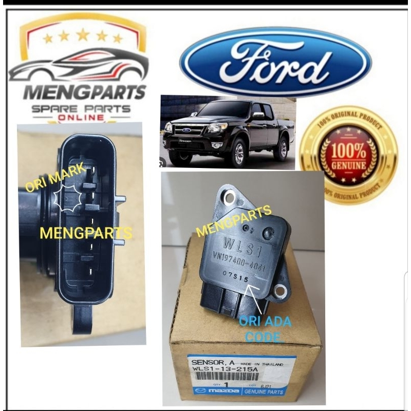 MAZDA BT50 2.5 FORD RANGER T5 2.5 2008Y-2011Y SENSOR AIR FLOW SENSOR * 5 PIN * WLS1-13-215A