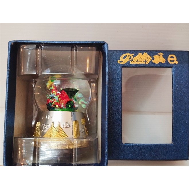 Penang trishaw snow globe ของที่ระลึก Penang heritage travel