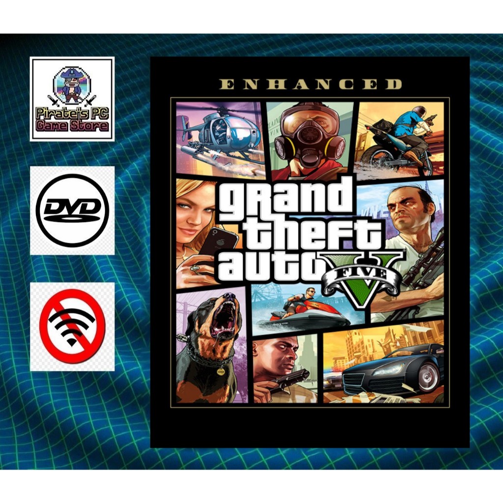 (PC DVD) Grand Theft Auto V / GTA V - Enhanced