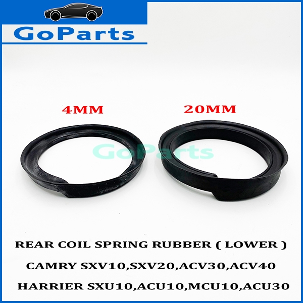 (1 ชิ้น) ด้านหลังคอยล์สปริงยางล่าง Toyota Camry Sxv10 Sxv20 Acv30 Acv31 Acv40 Acv41