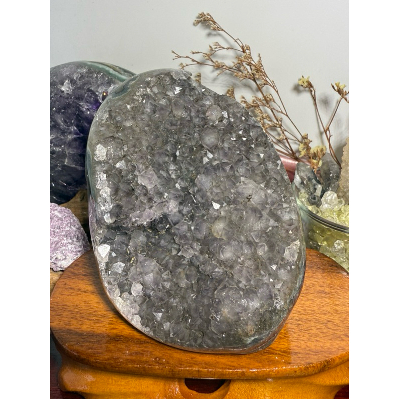 4U Crystal-B55-8🍀🍀Amethyst Geode Amethyst Geode (ก้นผีเขียว)🍀🍀