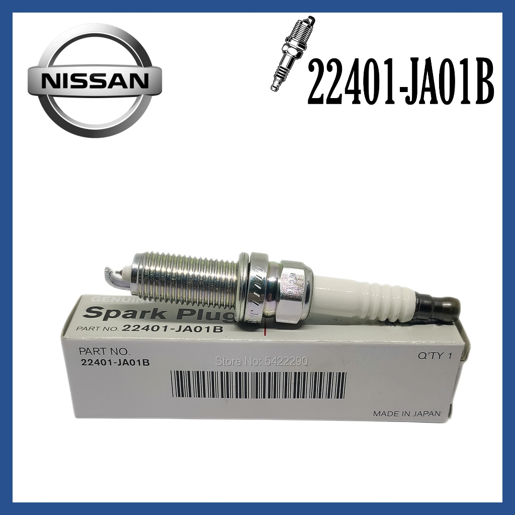 22401-JA01B หัวเทียน Nissan สําหรับ TEANA J32 2.5, MURANO Z51 2.5, ELGRAND 2.5