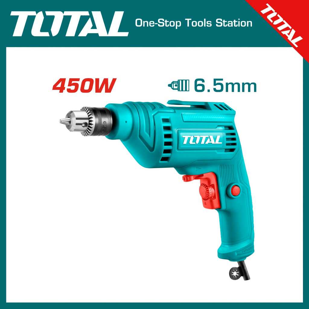 TOTAL สว่านไฟฟ้า TD45656