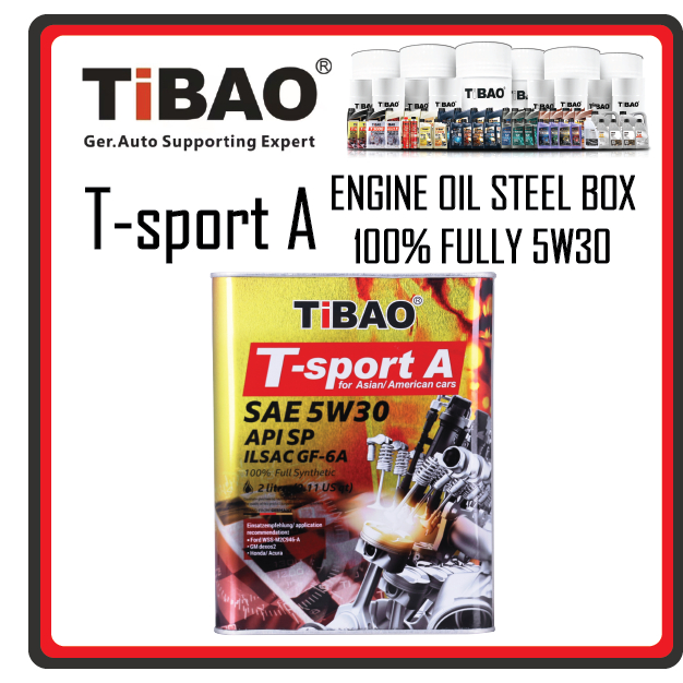 (TiBAO) 4THINGS ENGINE OIL FULLY SYNTHETIC STEEL BOX 5W-30 API SP ILSAC GF-6A