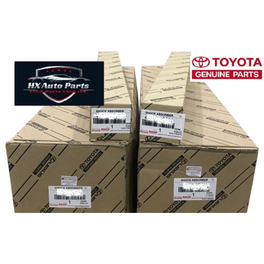 TOYOTA REAR ABSORBER ~ TOYOTA ALTIS ZZE142 ZRE172 & ZRE173.