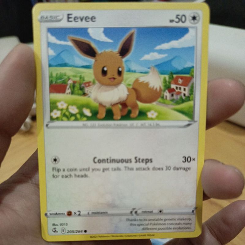 โปเกมอน TCG Eevee Fusion Strike