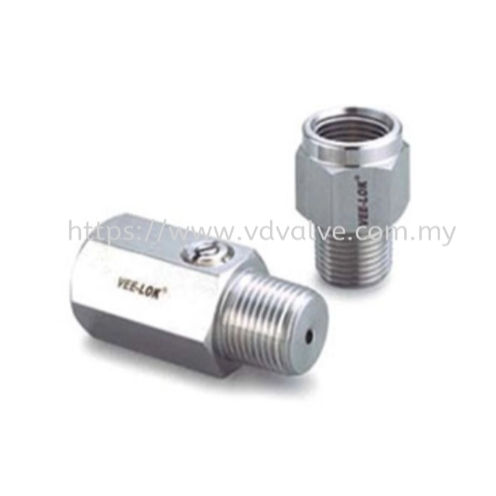 VEELOK SS316 GAUGE SNUBBER M/F 1/4" NPT