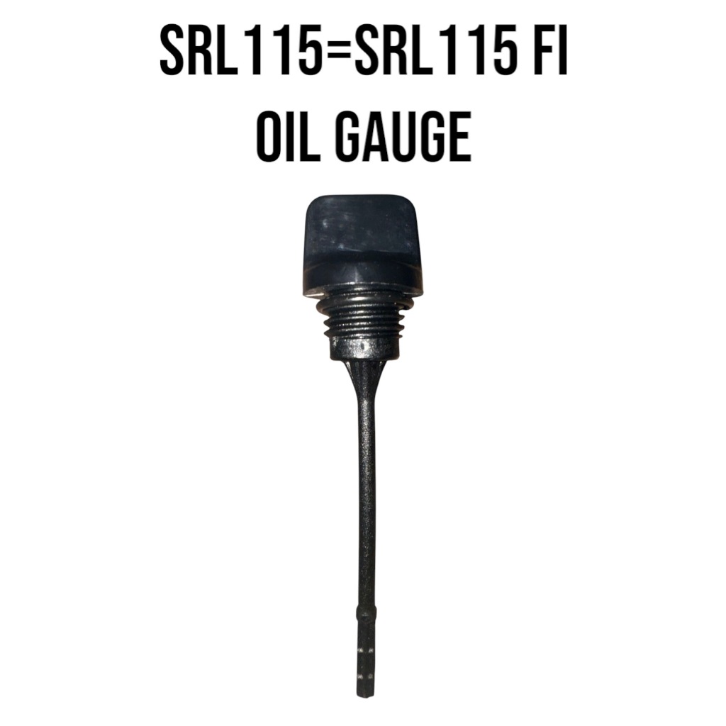 SRL 115 SRL115 SRL115 FI SRL115FI SRL 115FI น้ํามัน LEVEL GAUGE PENUTUP MINYAK HITAM PENYUKAT ENGINE