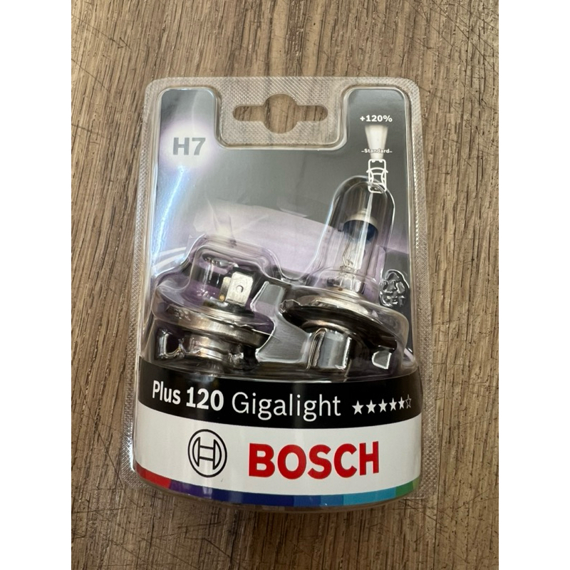 H7 Bulb Plus 120 12V 55w Px26d Gigalight Set ( Bosch )