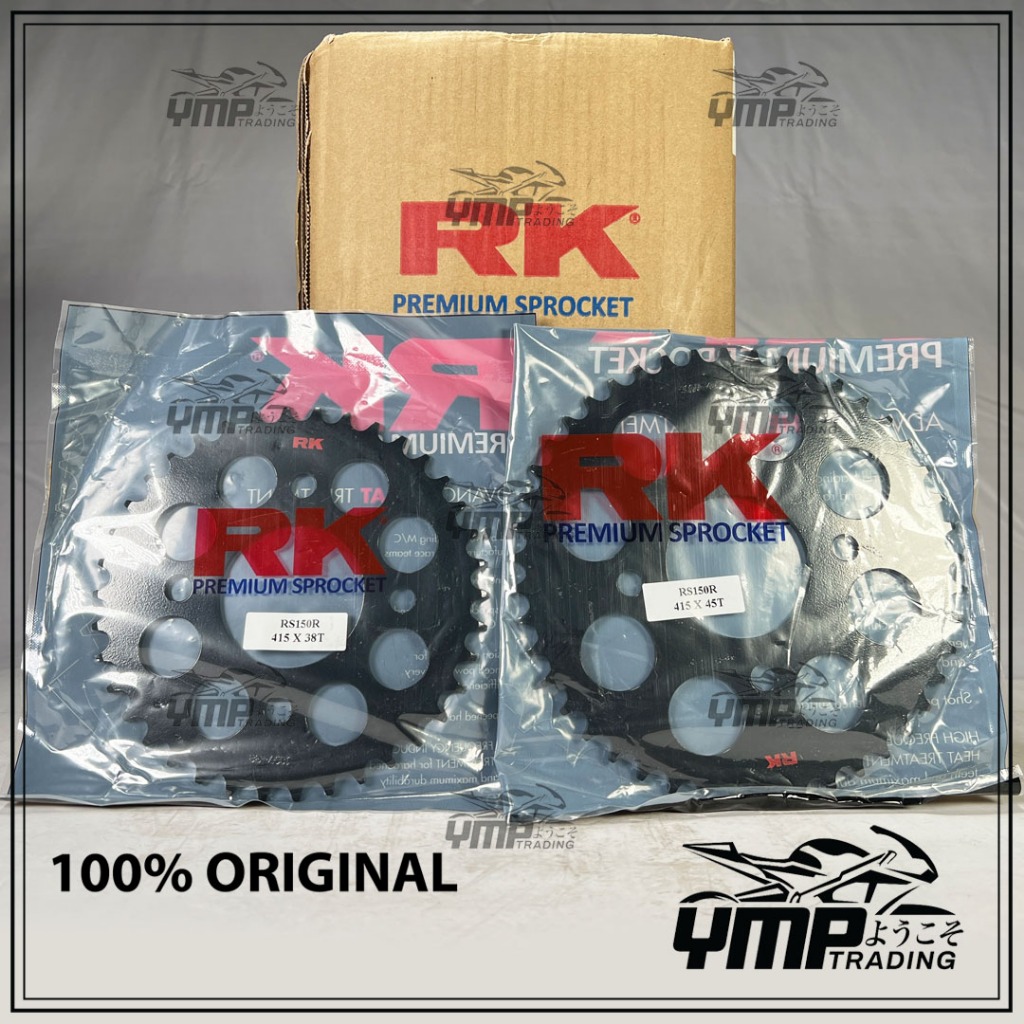 RK TAMASHII SPOKET 415 RS150 RSX150 PREMIUM HARDEN STEEL SPROCKET
