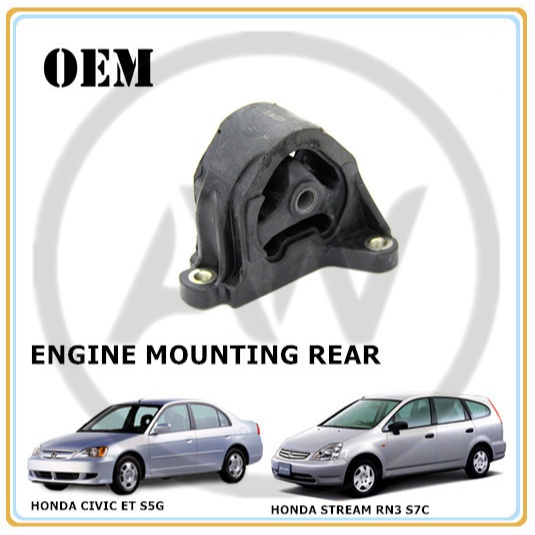 Honda Civic 2.0 ET S5G 2001-2005 Stream 2.0 RN3 S7C 2000-2005 ติดตั้งเครื่องยนต์ด้านหลัง