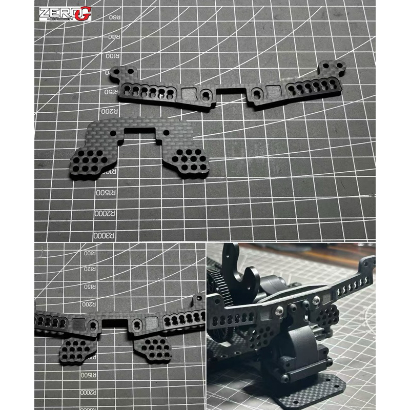 ZeroG Yokomo โช๊คหลังคาร์บอนไฟเบอร์ Tower RD2.0 SD2.0 YD2 YD2RX