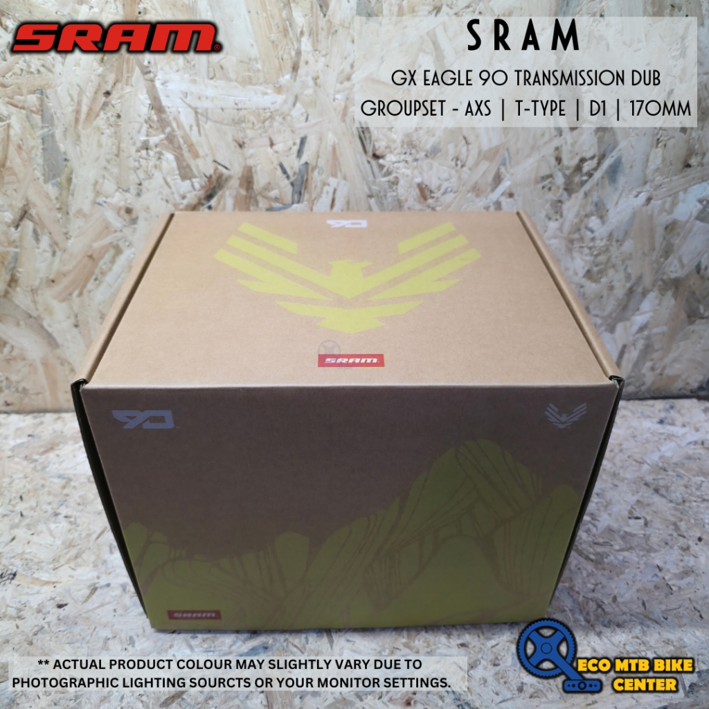 SRAM GX Eagle 90 Transmission dub Groupset - AXS | ที-ไทป์ | ดี1 | 170มม