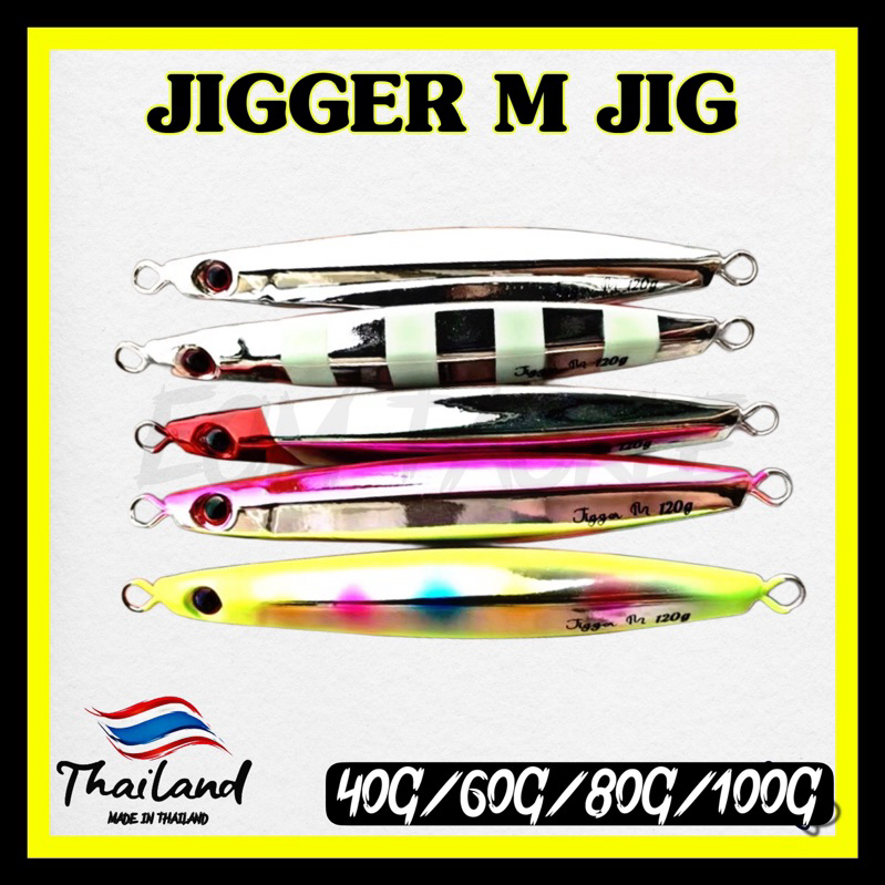 JIGGER M JIG FAST JIG 20g/40g/60g/80G/100g