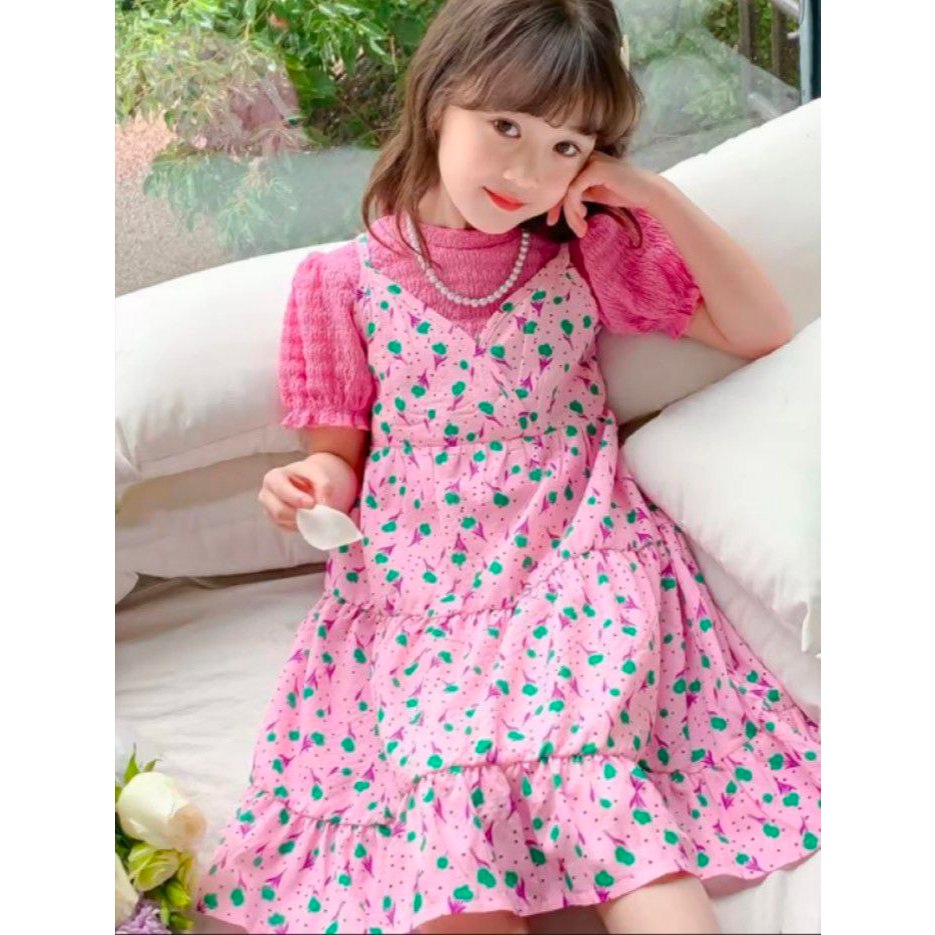 (5/6Y~11/12Y) DRESS KANAK KANAK PEREMPUAN HARIAN/RAYA (KIDS GIRL PRINCESS DRESS)