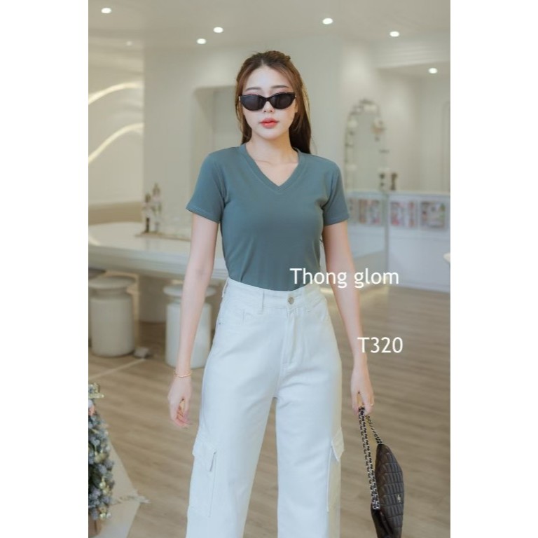 TG320 -Thong Glom MSIA ผู้หญิงผู้หญิงด้านบนหญิงด้านบน棉上衣