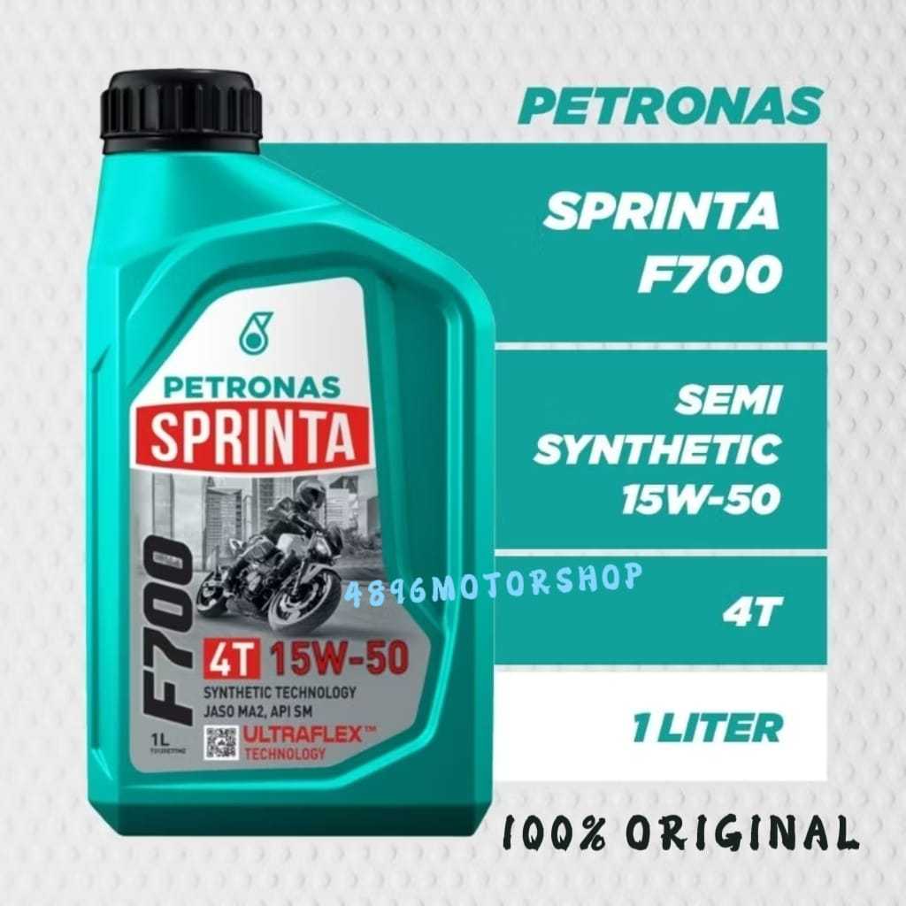 F700 15W50 SPRINTA PETRONAS 15W-50 15W 50 EO น้ํามันเครื่อง MINYAK HITAM Y15 Y16 LC SRL115 FI LAGEND