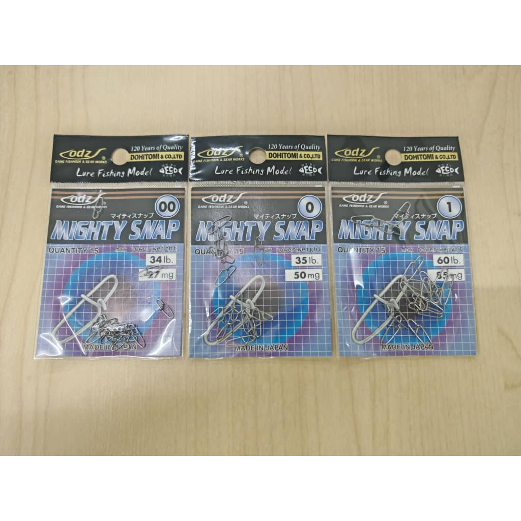 ODZ Mighty Snap OS-07 ตกปลา Luring สแตนเลสแข็งแรงเป็นพิเศษ