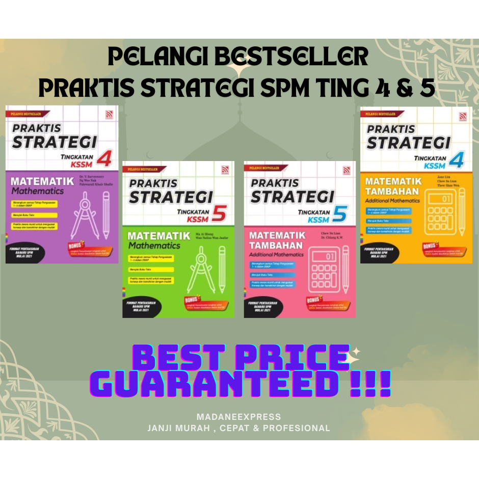 [XPRESS] RAINBOW BESTSELLER: PRACTICAL SPM STRATEGY LEVEL 4 & 5 KSSM