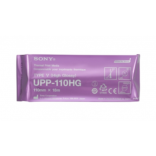 (จัดส่ง 24 ชม.) (ผู้ขายในพื้นที่)กระดาษความร้อนบันทึกอัลตราซาวนด์ Sony UPP-110S / UPP-110HG / อัลตราซาวนด์เคลือบเงาสูงมาตรฐาน