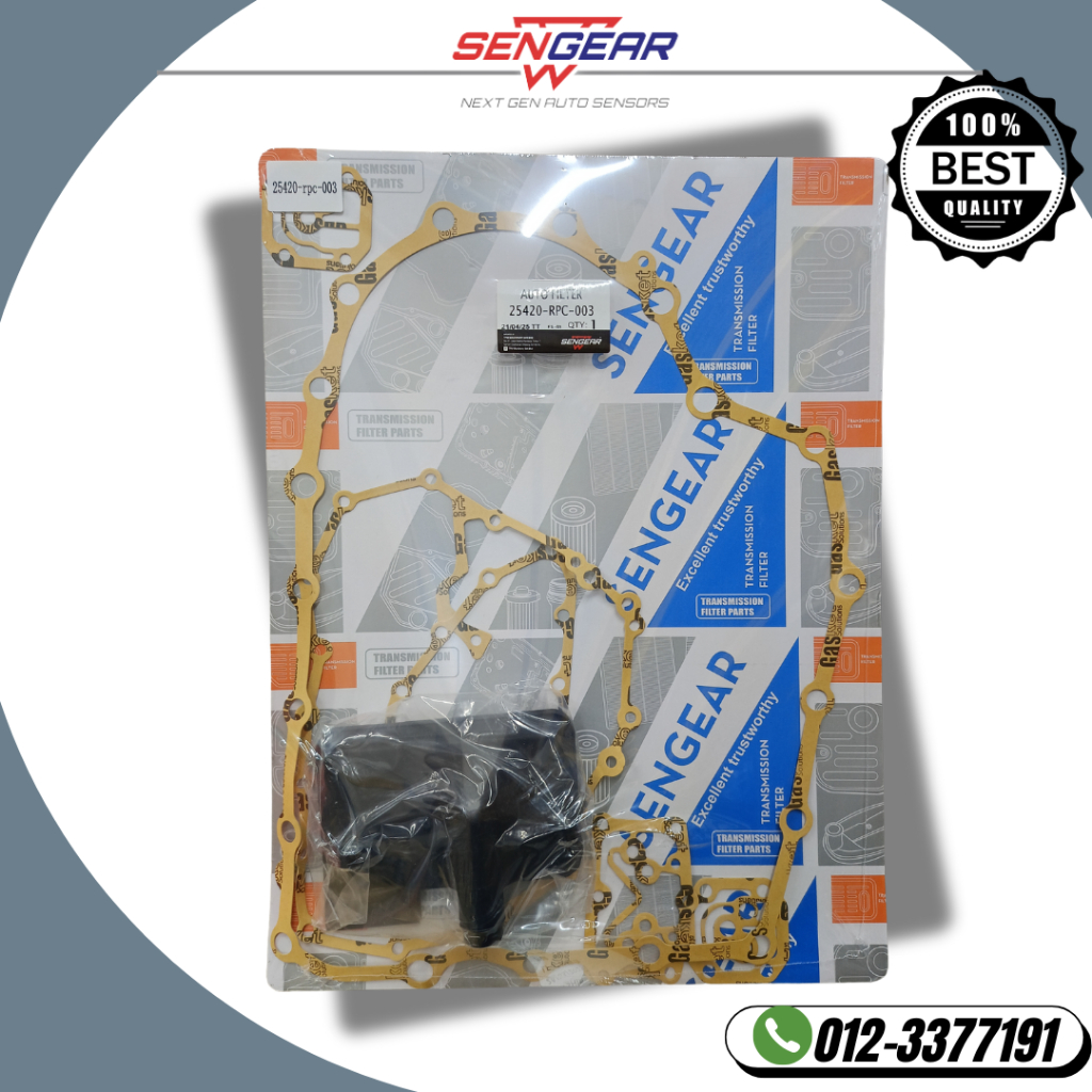 HONDA CITY TMO GM GM2 AUTO FILTER TRANSMISSION ATF FILTER WITH GASKET (PAPER) 25420-RPC-003
