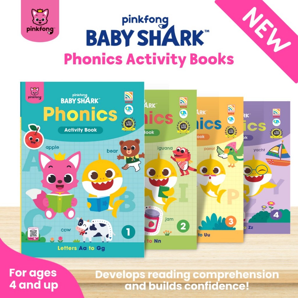 PELUI - กิจกรรม Baby Shark Phonics / กิจกรรมคณิตศาสตร์ Baby Shark