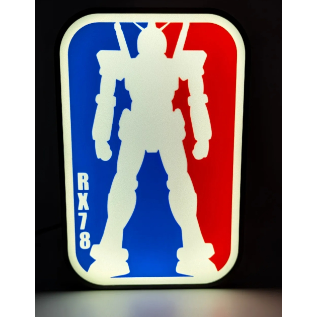 Gundam RX78 USB LED - กล่องไฟ