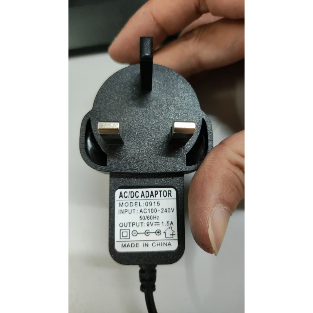 อะแดปเตอร์จ่ายไฟ 9V 1.5A (4.0 มม. x 1.7 มม.)1M