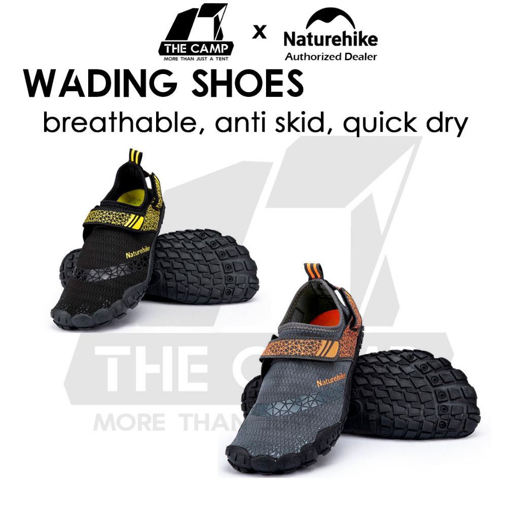 Naturehike Wading รองเท้าชายหาดว่ายน้ําแม่น้ําเดินป่าท่องกลางแจ้ง Camping รองเท้